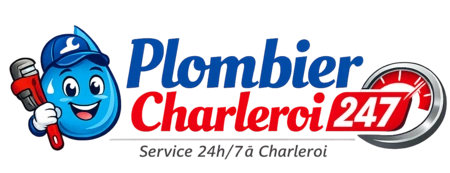 Logo Plombier Charleroi 247 - Service de débouchage et plomberie à Charleroi